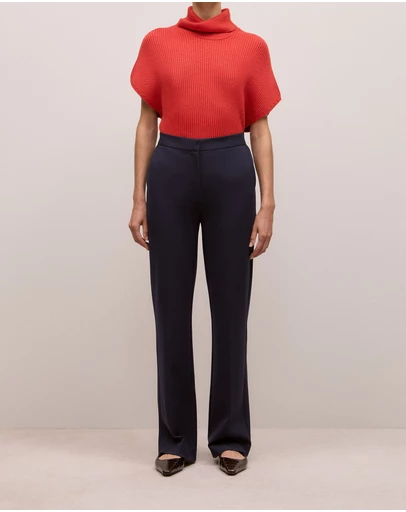 Trenery - Ponte Flared Pant in Night Sky