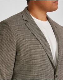 Johnny Bigg - Barker Check Stretch Blazer