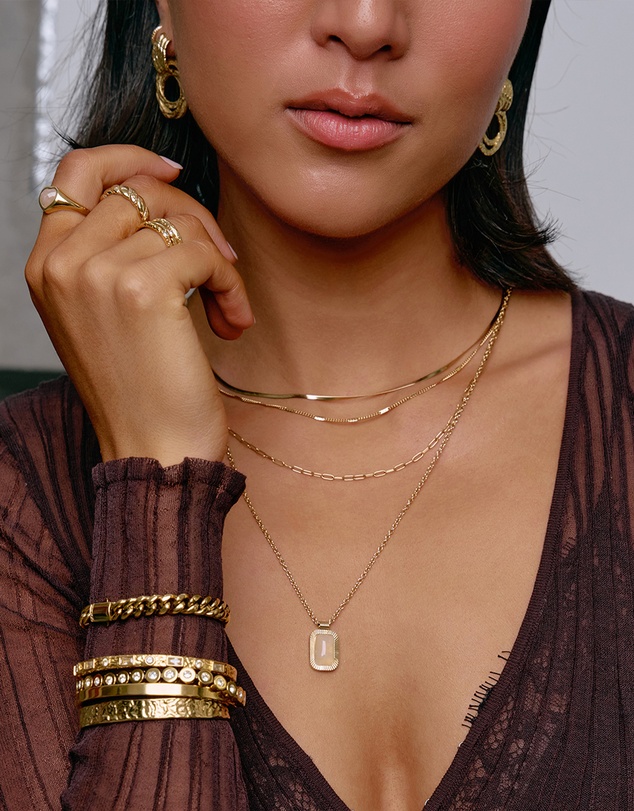Arms Of Eve - Willa Gold Necklace