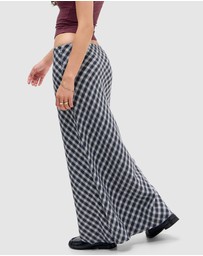 BDG By Urban Outfitters - Check Maxi Skirt