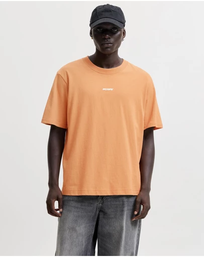 Jack & Jones - Jcoclub Back Script SS Crew Neck Tee