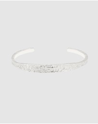 Kuzzoi - ICONIC EXCLUSIVE - Bracelet Men Bangle Handmade in 925 Sterling Silver