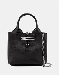 Longchamp - Le Roseau Leather Handbag