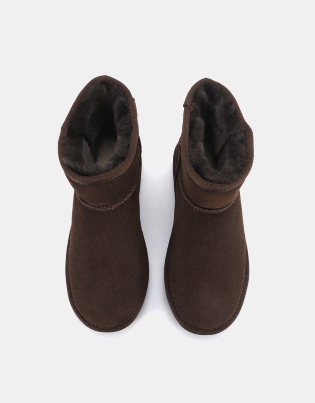 AusWooli Ugg Boots - Bondi Sheepskin Signature Short Ankle Boots