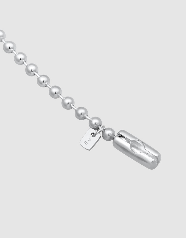 Kuzzoi - ICONIC EXCLUSIVE - Ball Chain Necklace in 925 Sterling Silver