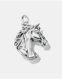 THOMAS SABO - THOMAS SABO Silver Horse Pendant with Zirconia