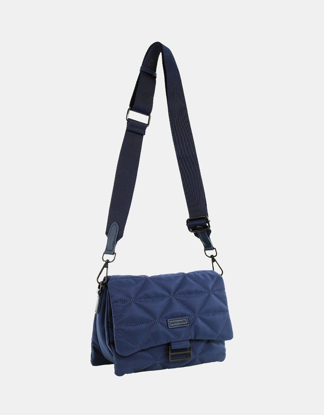 Pierre Cardin - Pierre Cardin Ladies Nylon Textured Crossbody Bag
