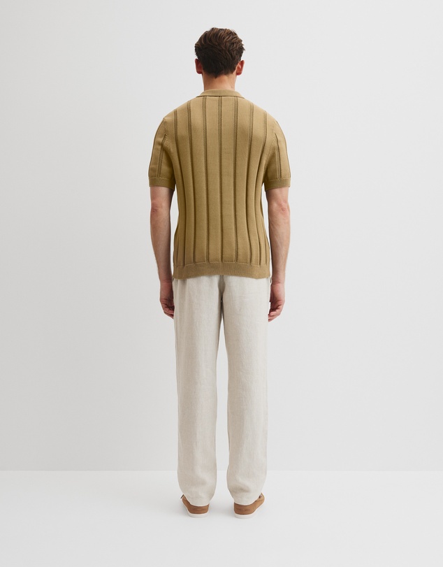 Country Road - Australian Cotton Stripe Knit Polo