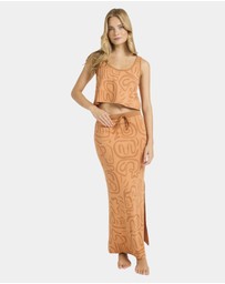Billabong - Womens Embers Knit Midi Skirt