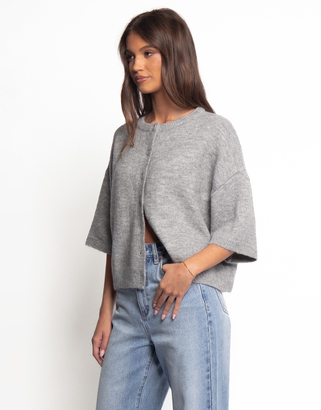 Petal & Pup - Lilith Knit Top - Grey