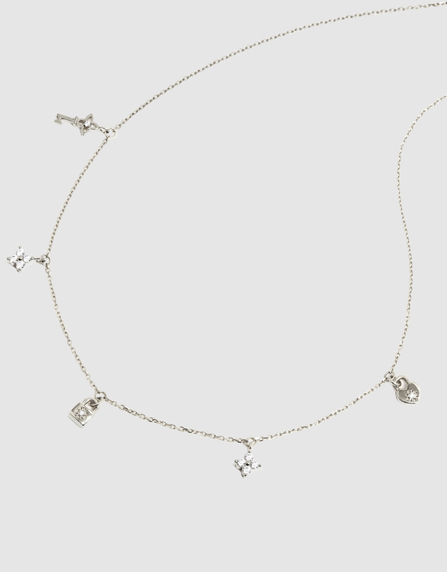 By Charlotte - Love Unlocked Charm Choker
