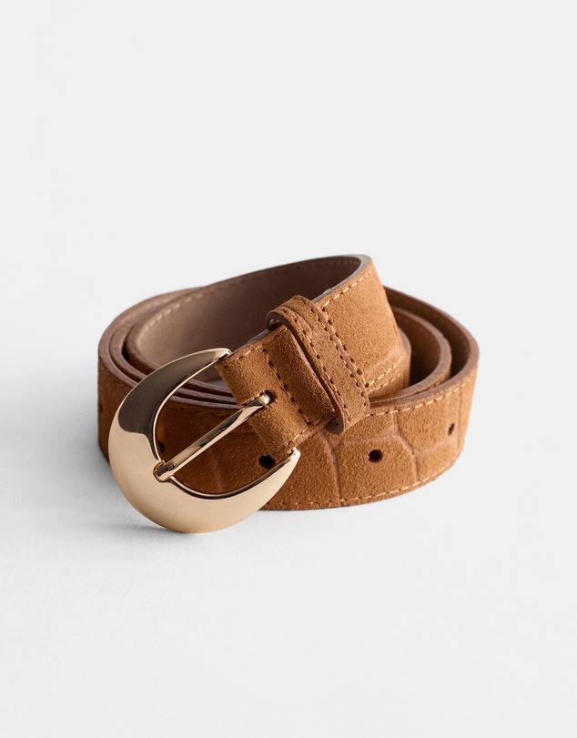 & Other Stories - Crescent-Buckle Leather Belt