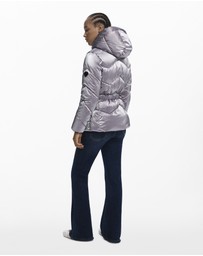 Desigual - Metallic quilted puffer jacket