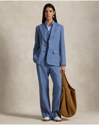 Polo Ralph Lauren - Single-Breasted Linen-Cotton Blazer - ICONIC EXCLUSIVE