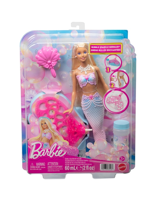 Barbie - New Bubbletastic Mermaid