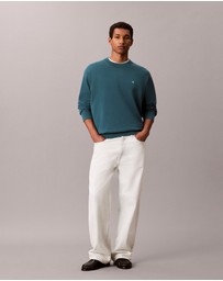 Calvin Klein Jeans - Relaxed Cotton Monogram Jumper