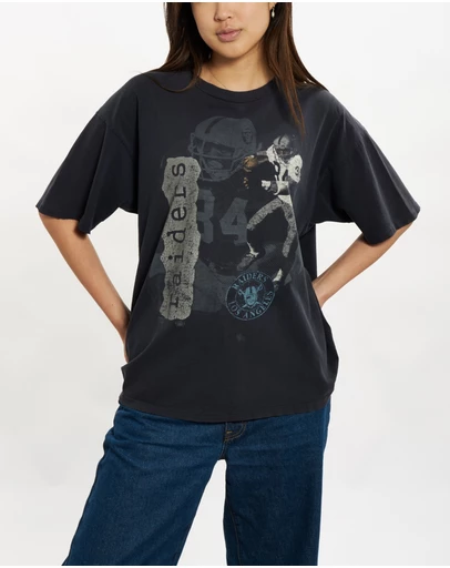 Vintage by The Real Deal - Pre Loved - 90s NFL Los Angeles Raiders Tee