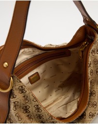 GUESS - Camden Shoulder Bag Jacquard