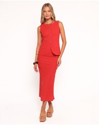 Petal & Pup - Peter Two Piece Set- Red