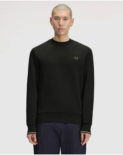 Fred Perry - Crew Neck Sweatshirt