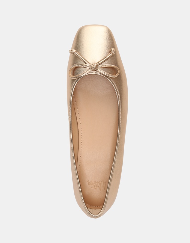 Wittner - Armenia Metallic Leather Ballet Flats