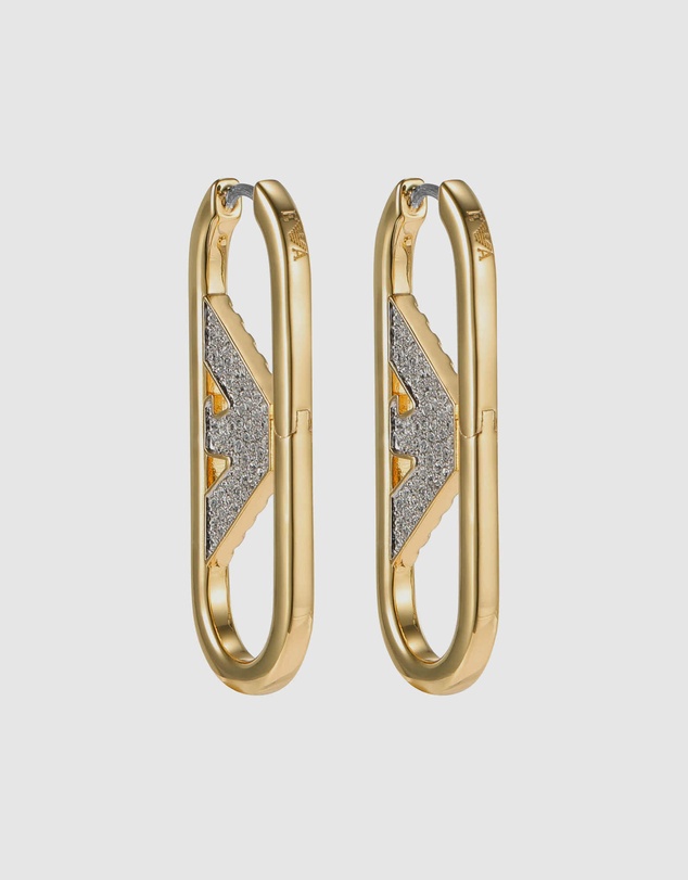 Emporio Armani - Gold Tone Earring