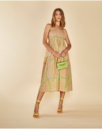 Glamorous - Shirred Bodice Midi Dress