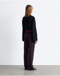 & Other Stories - Scarf-Detail Satin Blouse