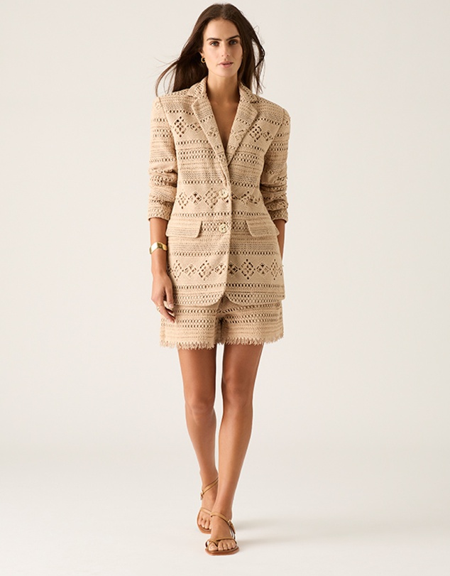 MOS The Label - Daniela Textured Blazer