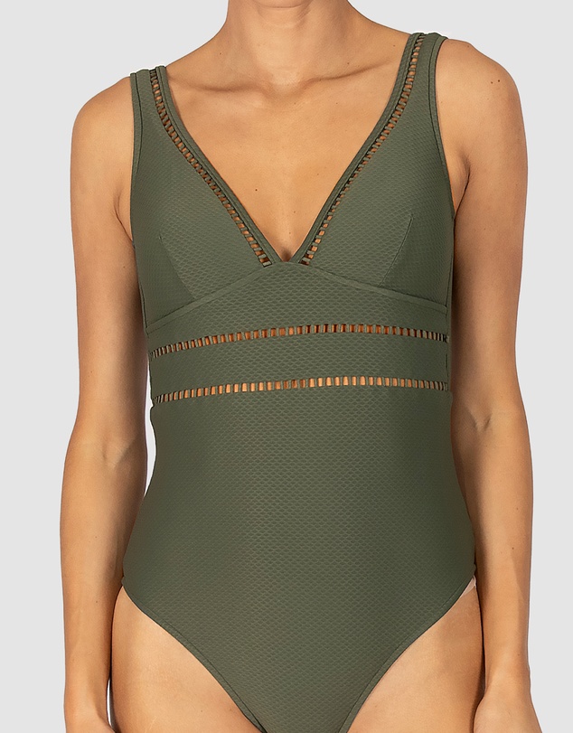 Baku Swimwear - Rococco Longline One Piece Swimsuit