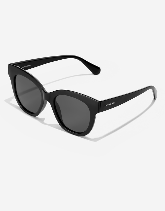 Hawkers Co - HAWKERS - Polarized Black AUDREY RAW Sunglasses for Men and Women UV400