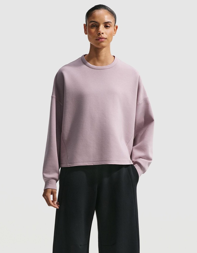Nike - 24.7 ImpossiblySoft Dri-FIT Oversized Crew-Neck Top