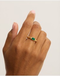 By Charlotte - Gold Strength Within Ring