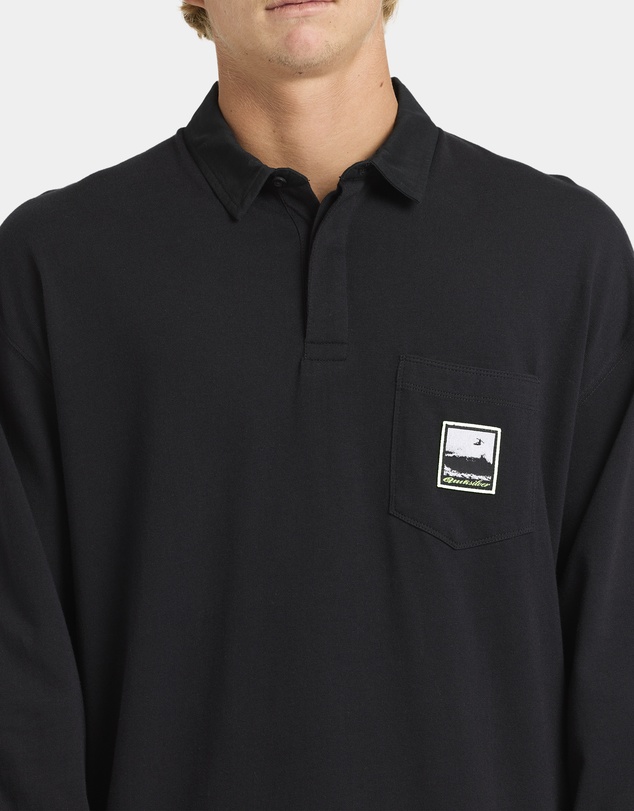 Quiksilver - Mens Mercury Rugby Long Sleeve T-Shirt