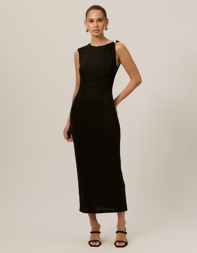Tussah - Margot Ruched Midi Dress