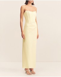 Shona Joy - Lani Strapless Corset Maxi Dress