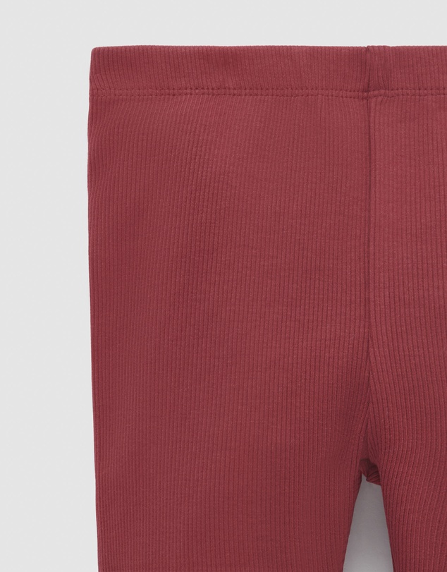 Purebaby - Thick Rib Leggings -Kids-Babies