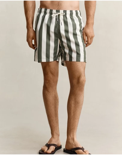 Gant - Block Striped Swim Shorts