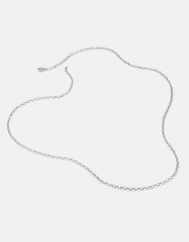 THOMAS SABO - Silver-Plated Charm Club Anchor Chain Necklace