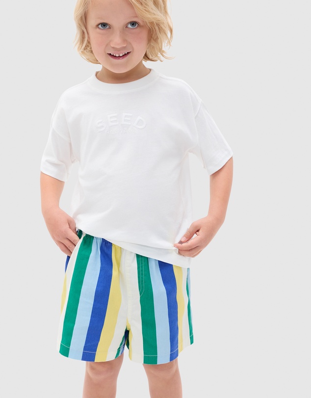 Seed Heritage - Multi Stripe Vacay Short