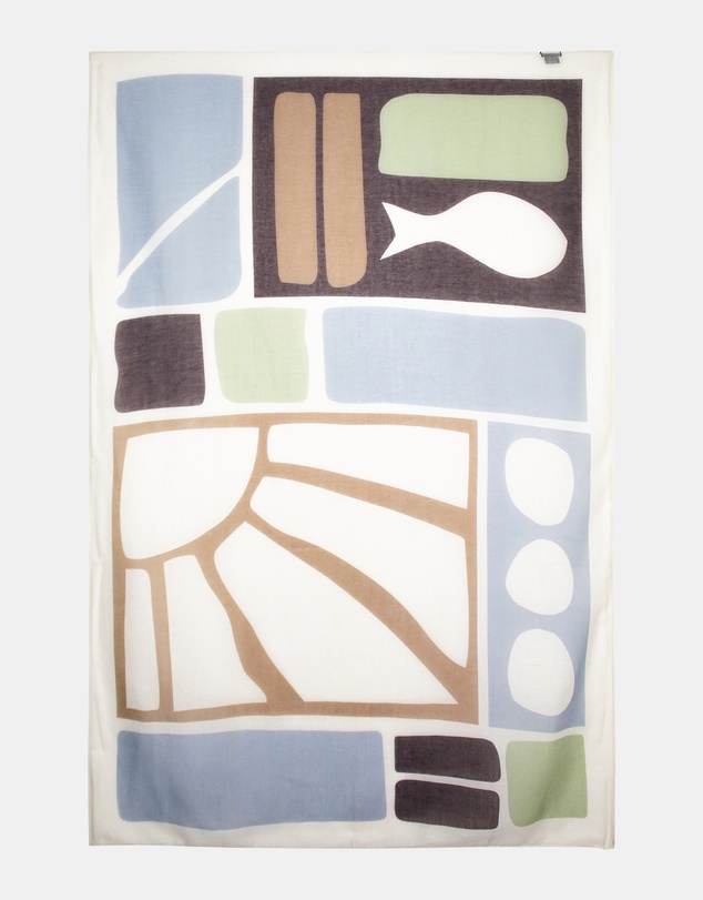 Morgan & Taylor - Aquata Beach Sarong in Blue