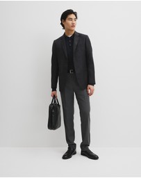 Country Road - Regular Fit Herringbone Wool Jacket