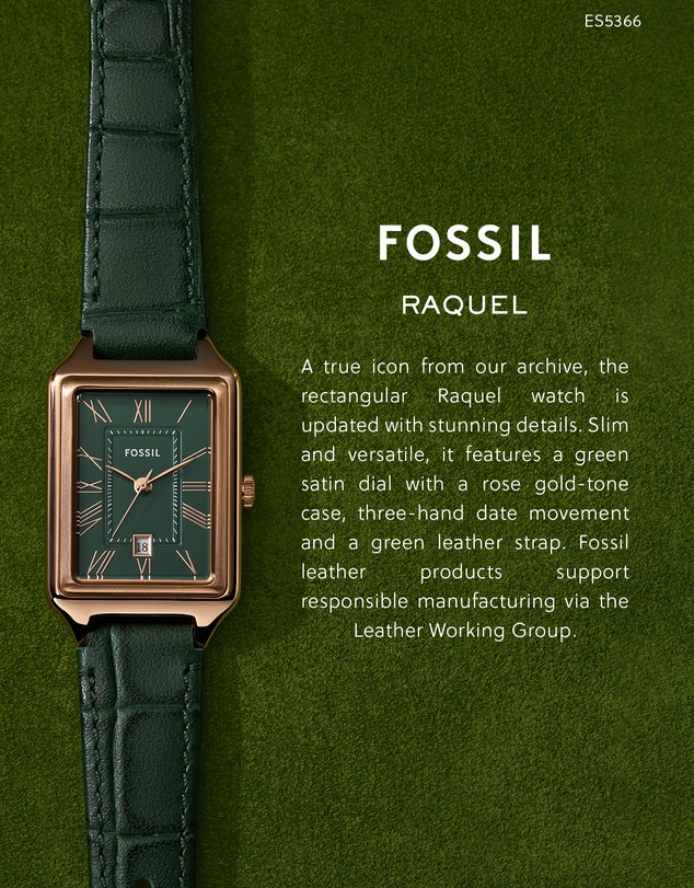 Fossil - Raquel Green Analogue Watch