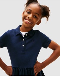 Tommy Hilfiger - Short Sleeve Polo Dress - Teens