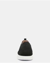 Vionic - Kimmie Perf Slip-On Sneaker - Black Suede