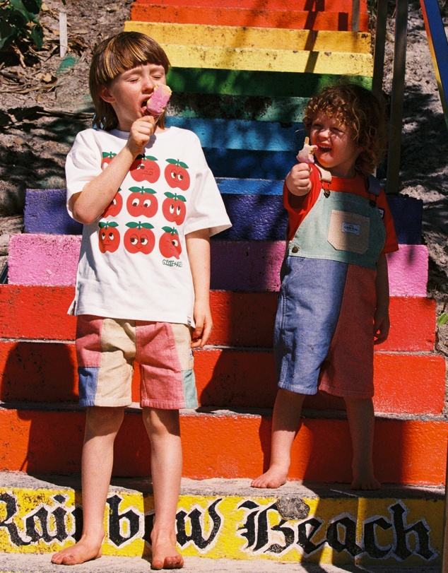 Goldie + Ace - Patchwork Noah Pocket Shorts