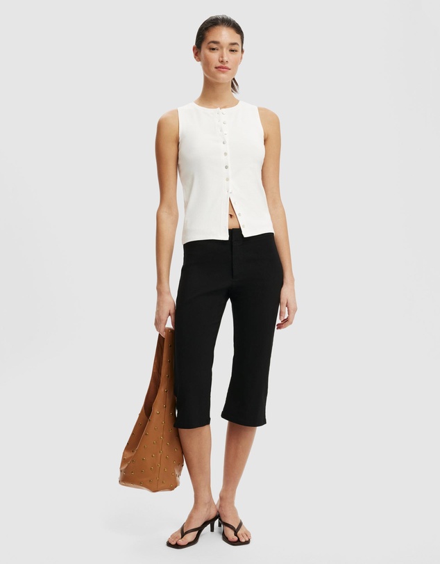 Cotton On - Bailey Button Detail Vest