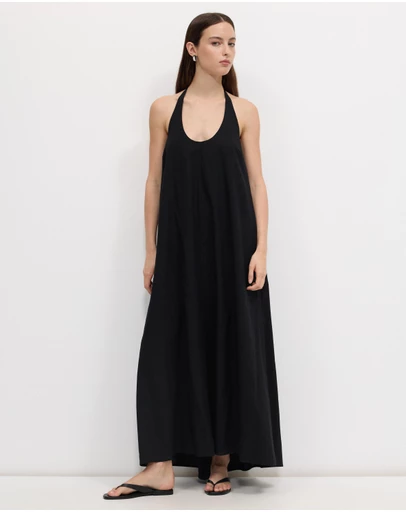 Calli - Lucy Scoop Neck Maxi Dress