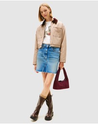 Tommy Jeans - Padded Crop Coach Jacket