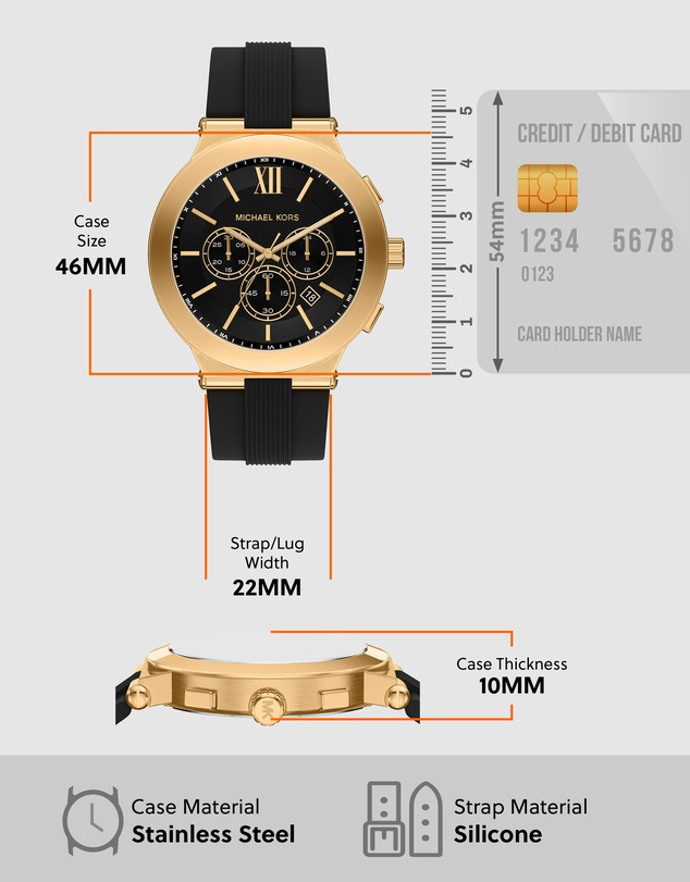 Michael Kors - Billie Black Chronograph Watch